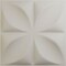 Ekena Millwork 19 5/8in. W x 19 5/8in. H Alexa EnduraWall Decorative 3D Wall Panel Covers 2.67 Sq. Ft. WP20X20ALGBW - alternate 1